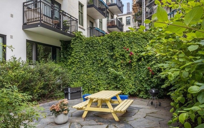 Flott, skjermet fellesområder. Galleribilde