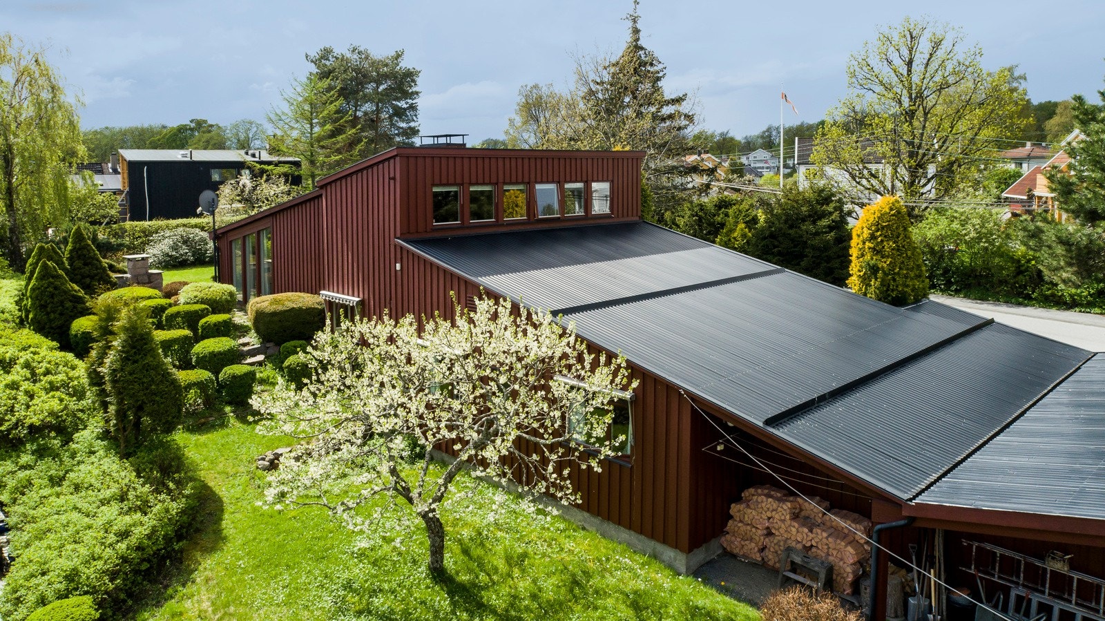 Hagen byr på godt med boltreplass, og her er det rom for en rekke aktiviteter året rundt. Galleribilde