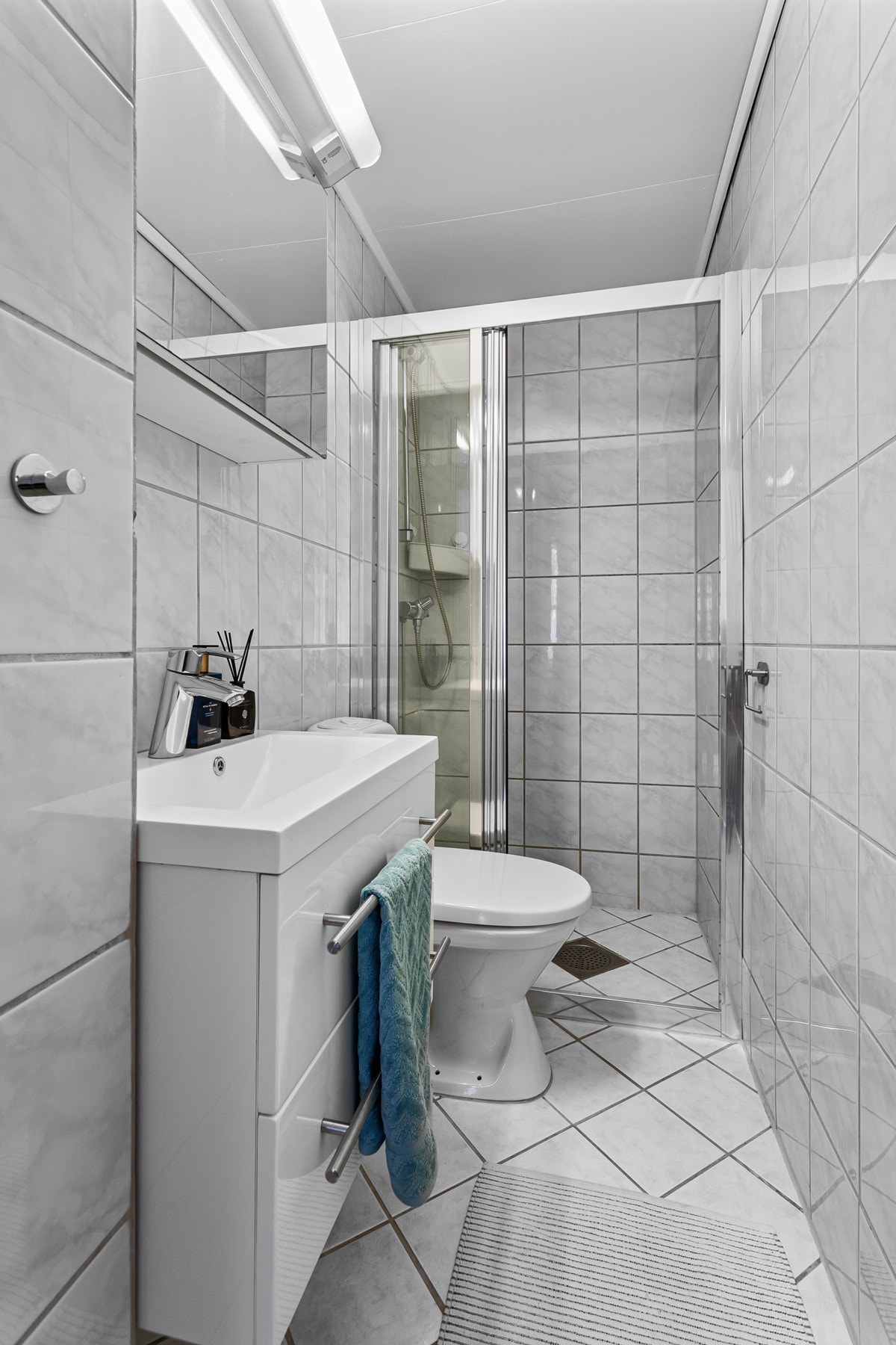 Bad/wc med gulvvarme Galleribilde