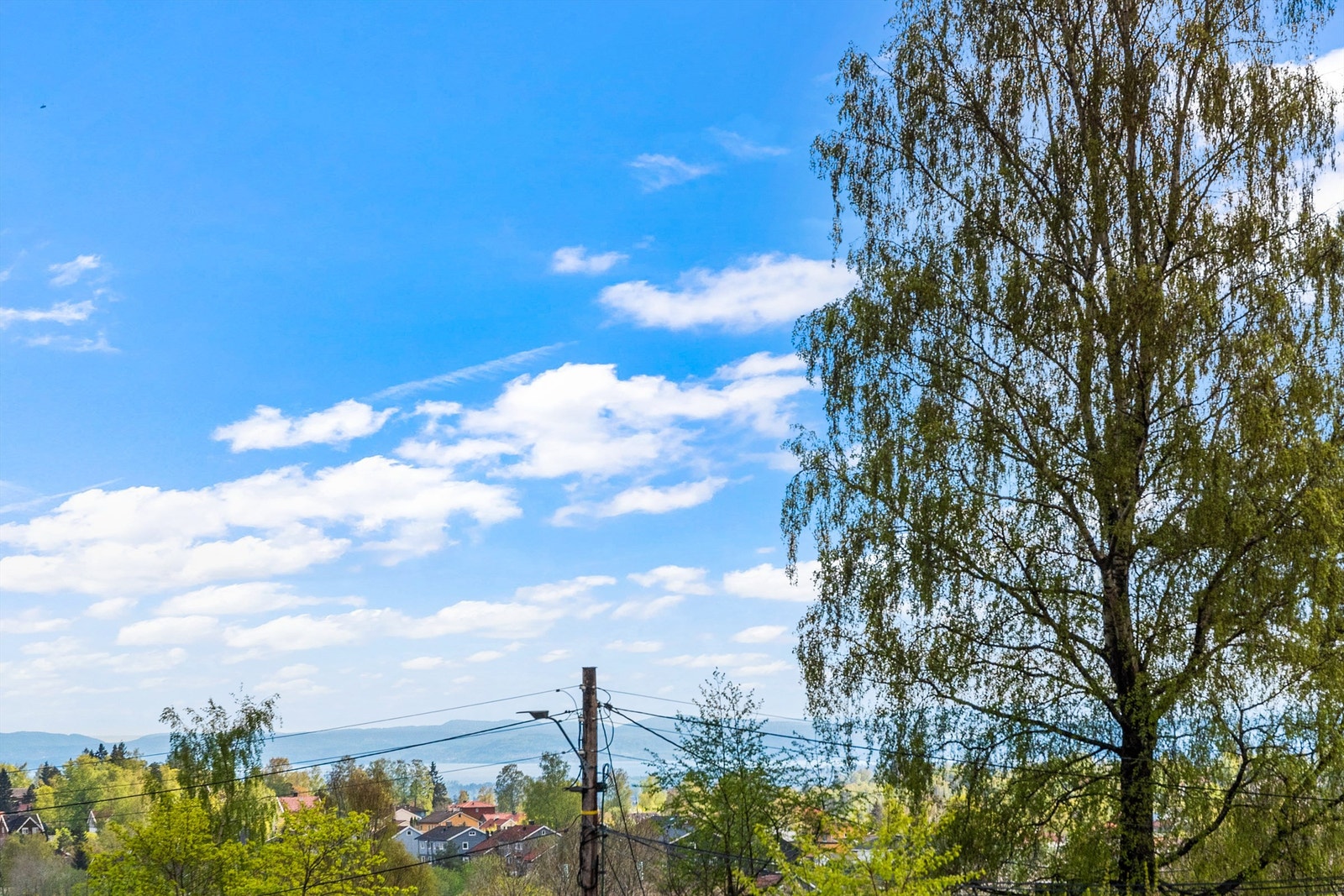 Fra boligen er det utsikt mot fjorden Galleribilde