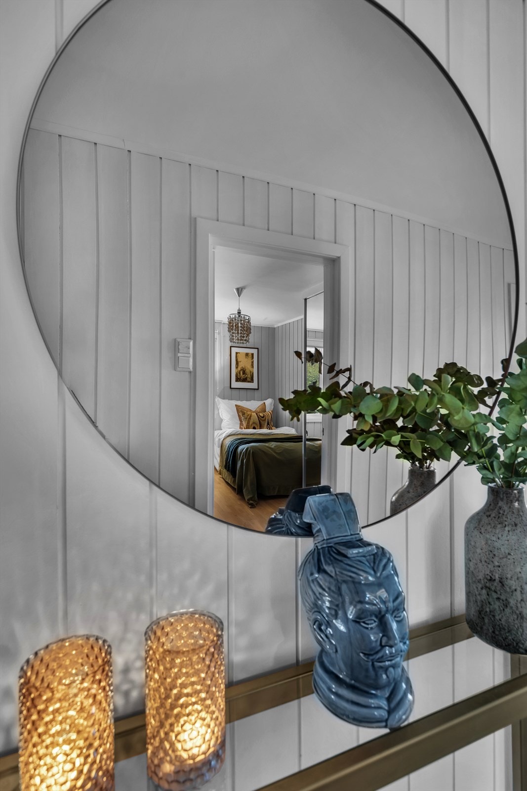 Detaljbilde fra gangen / entréen Galleribilde