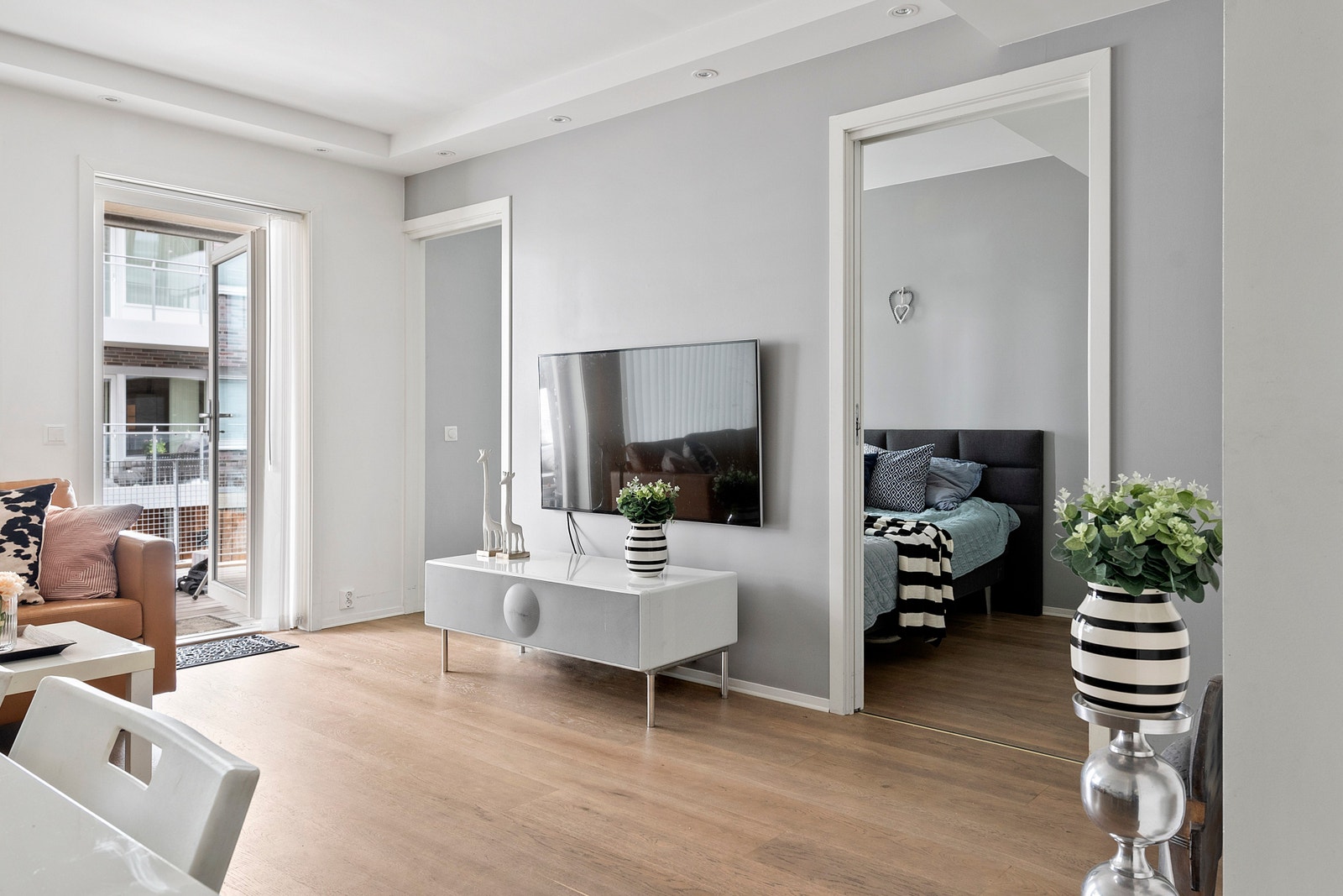 Arealeffektiv planløsning. Galleribilde