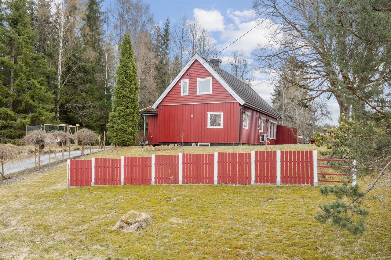 Fasade med hage. Galleribilde