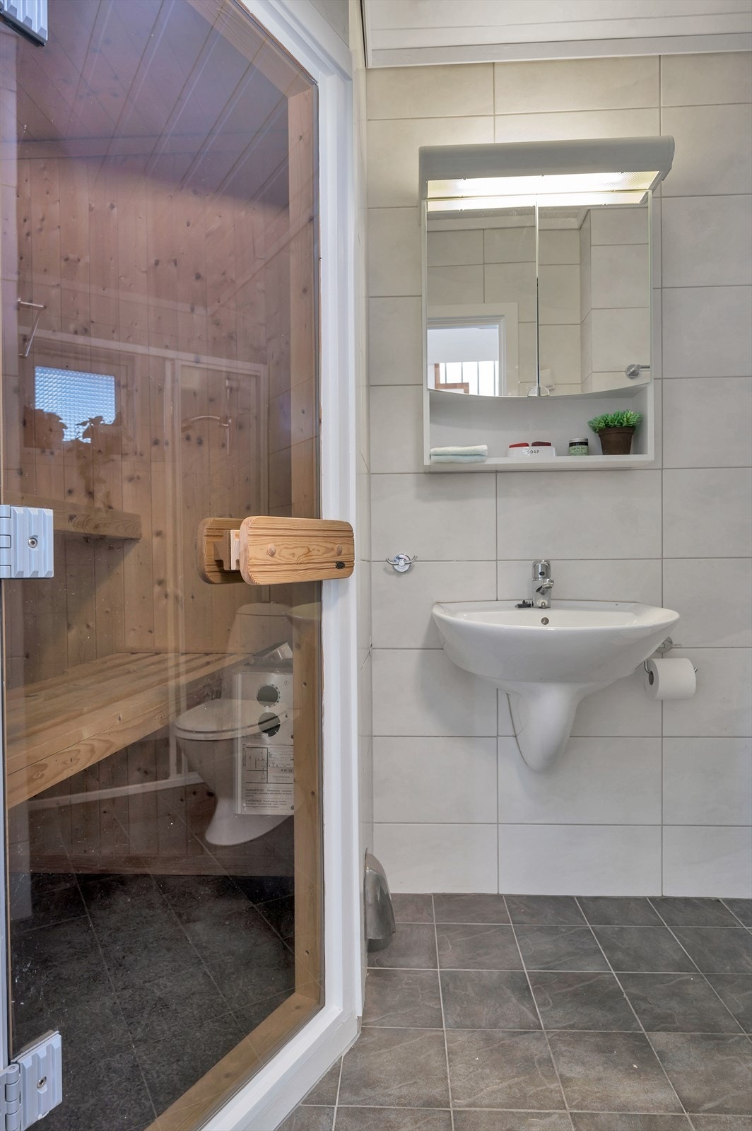 Her har du også en deilig badstue Galleribilde