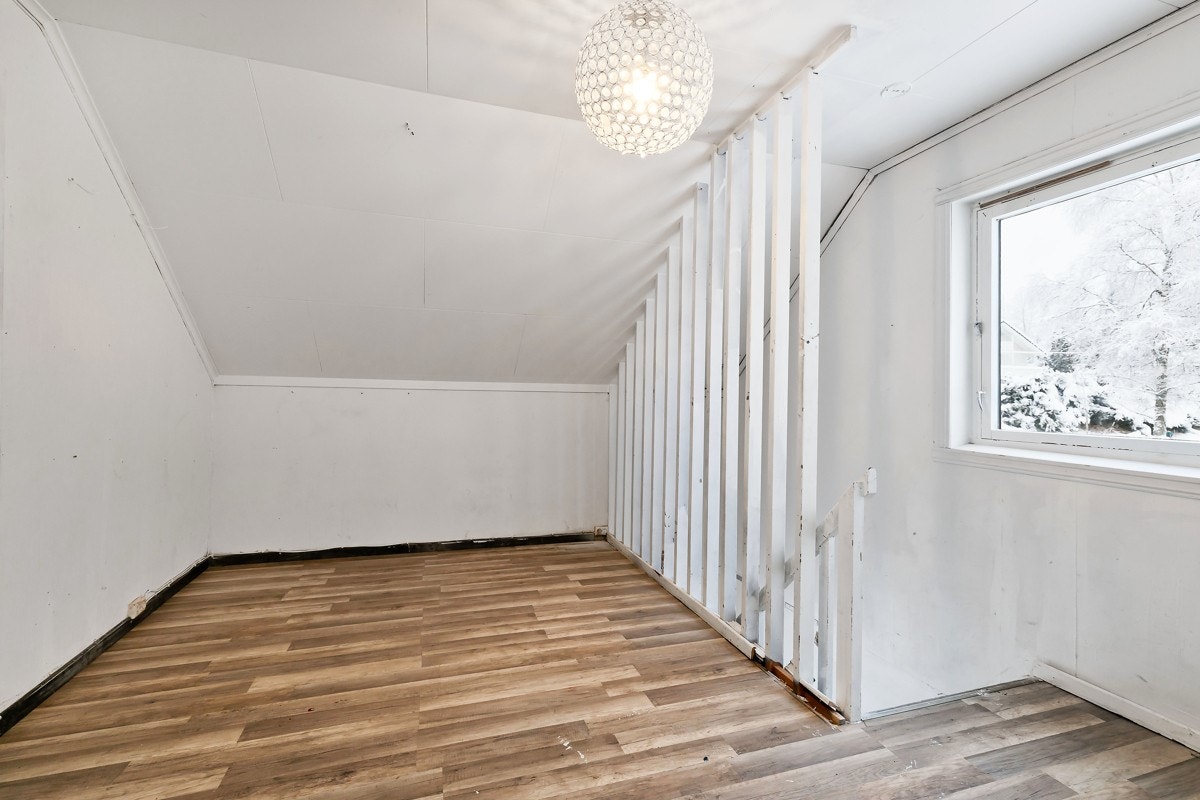 Det er god plass til å benytte trapperommet som ekstra soverom Galleribilde