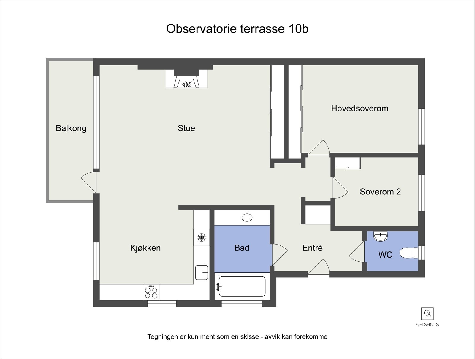 Skisse Galleribilde
