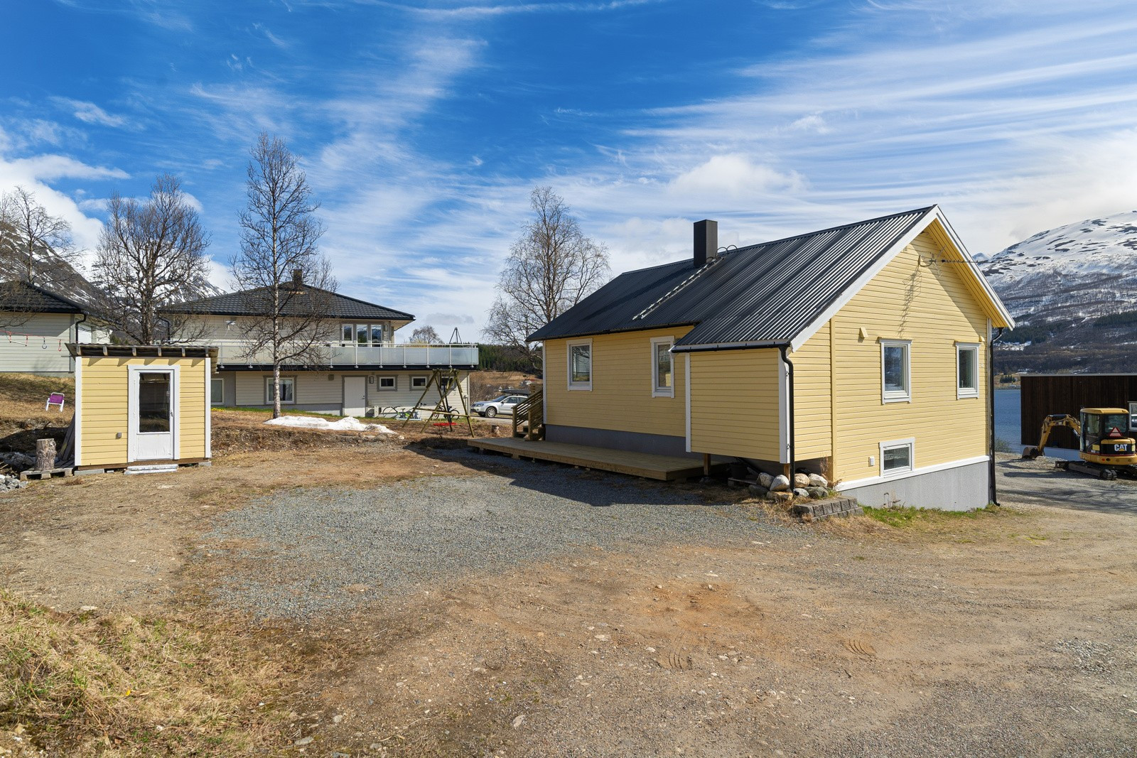 God parkering på tomten