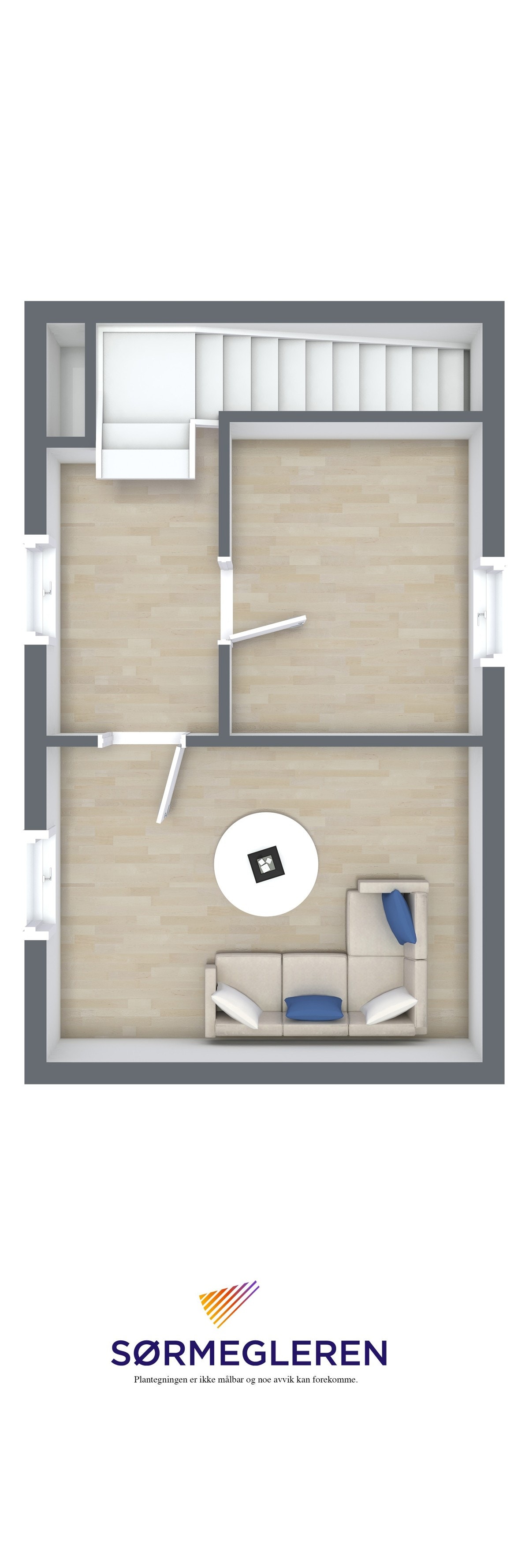 3D Floor Plan kopi Galleribilde