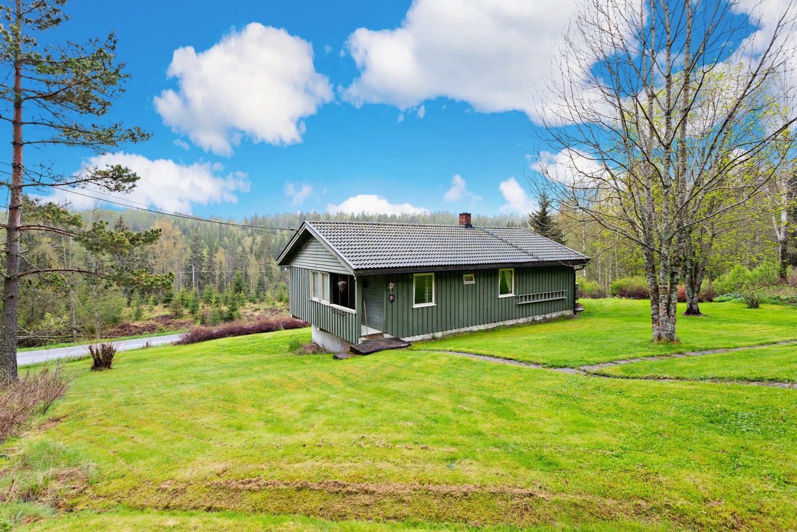 Her bor du midt i et natureldorado - med flotte turmuligher sommer som vinter. Galleribilde