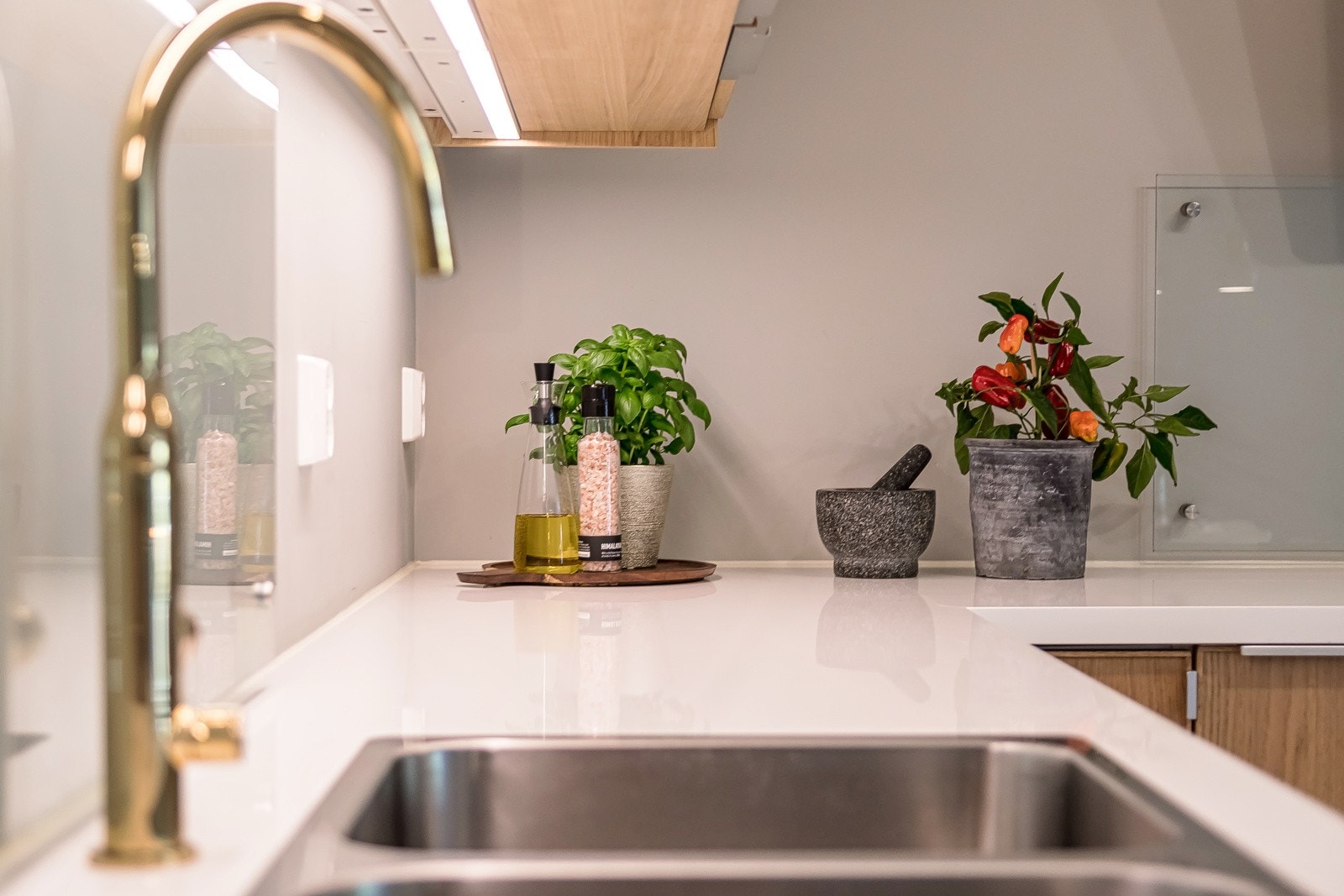 Flotte detaljer på kjøkkenet Galleribilde