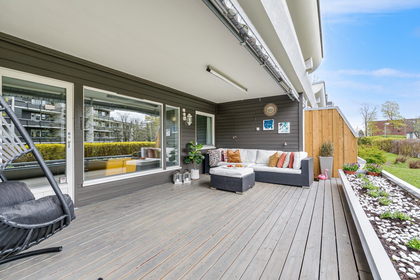 Velkommen til Ullern allé 67, en stor og flott selveierleilighet på et plan Galleribilde