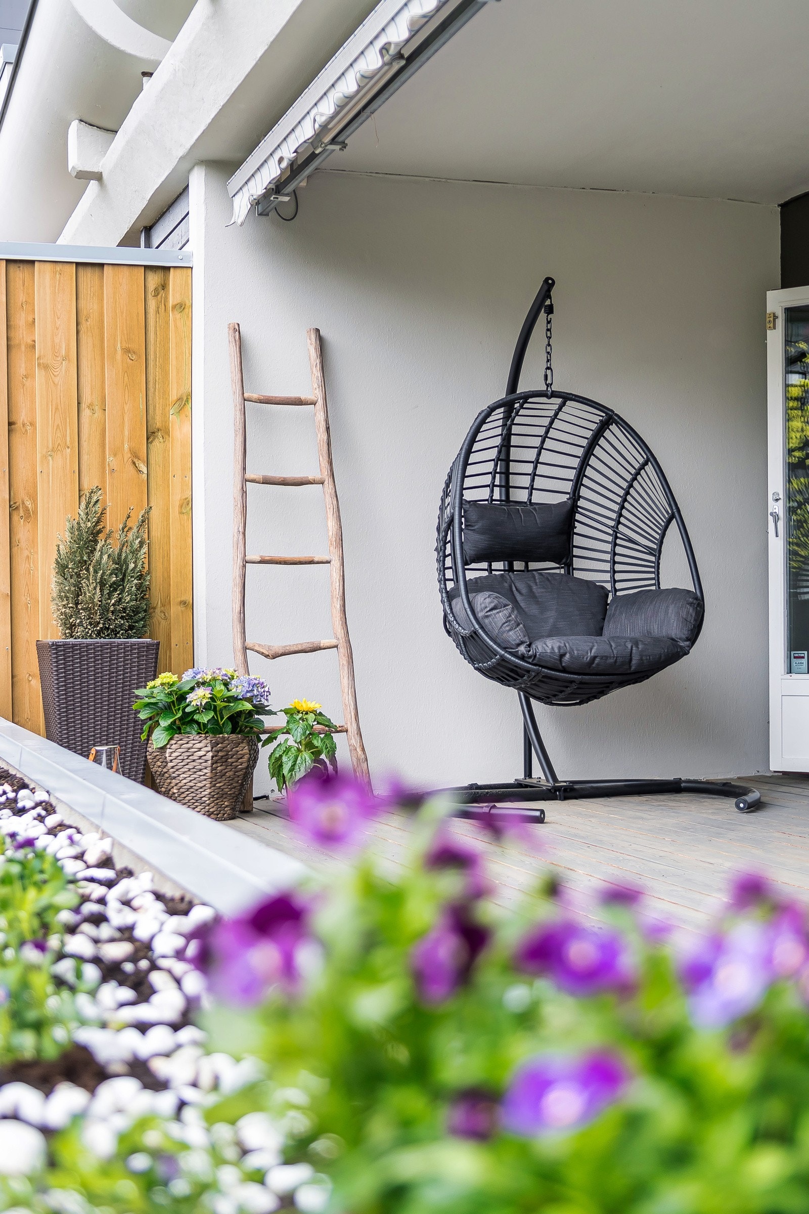 Detaljbilde terrasse Galleribilde