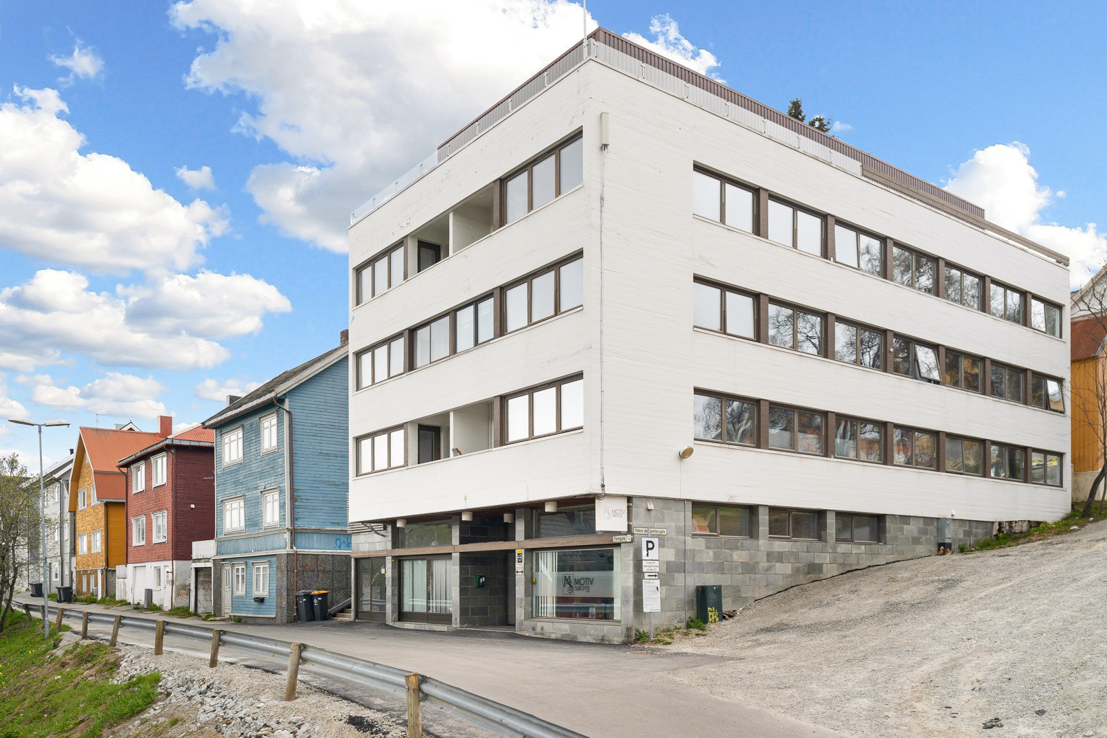 Leiligheten ligger i 4.etasje