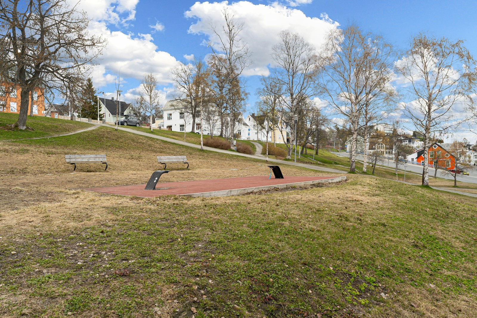 Flere hyggelige parkområder i nærmiljøet