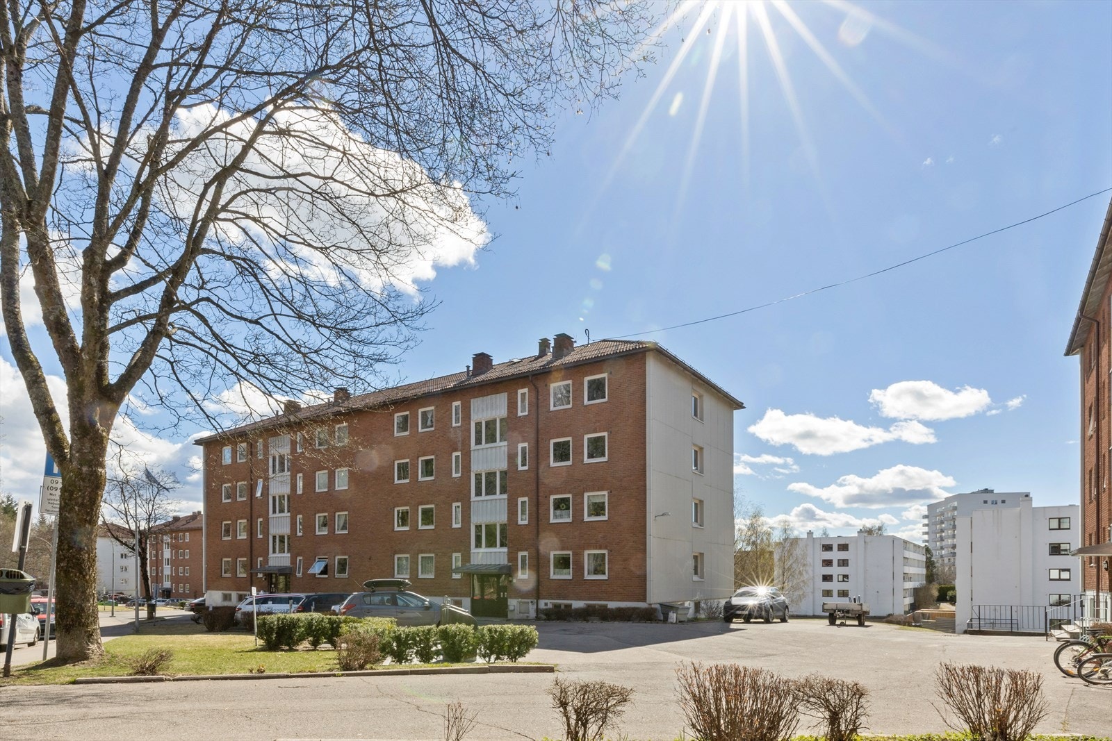 Hyggelig nabolag Galleribilde