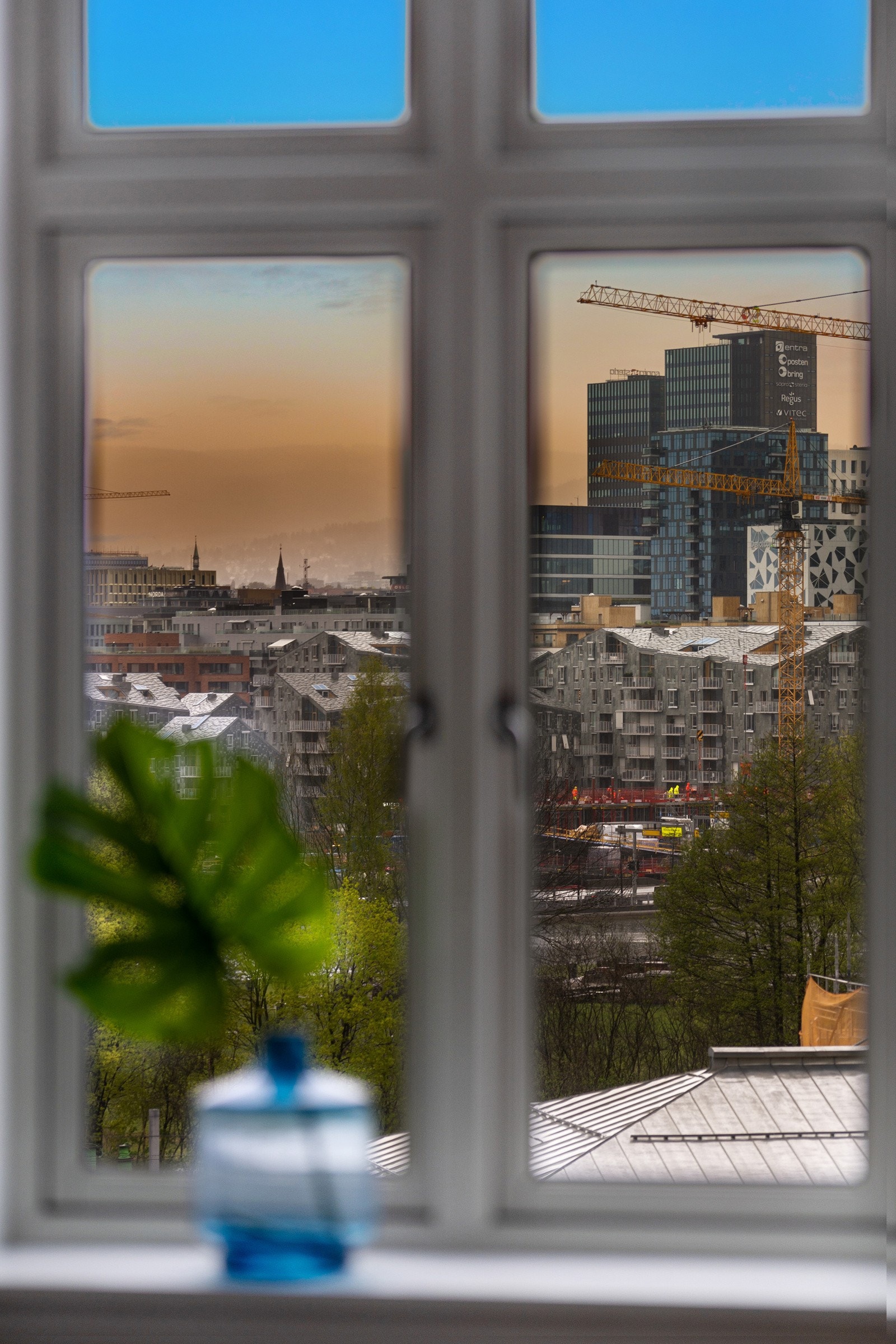 Utsikt fra hovedsoverommet. Galleribilde