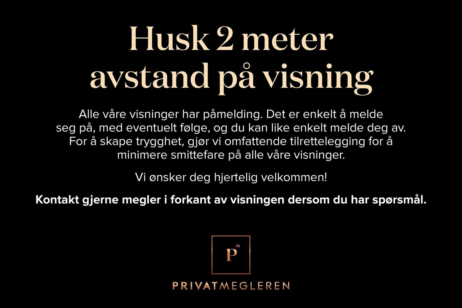 Informasjon ifm. visning Galleribilde