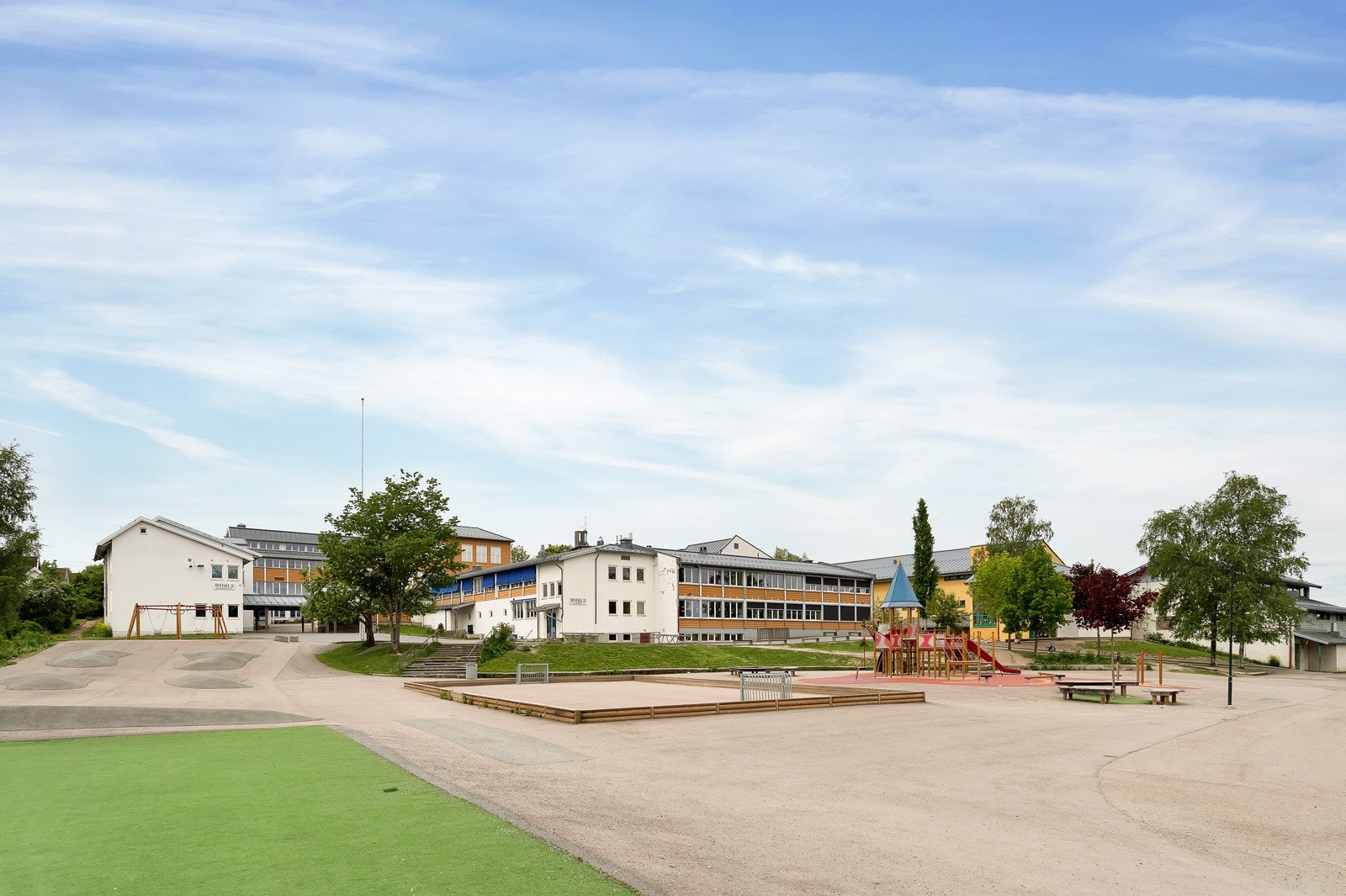 Område. Abildsø skole med 1.-10.klassetrinn Galleribilde