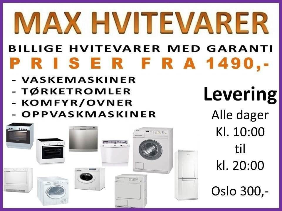 Billige Hvitevarer Oslo