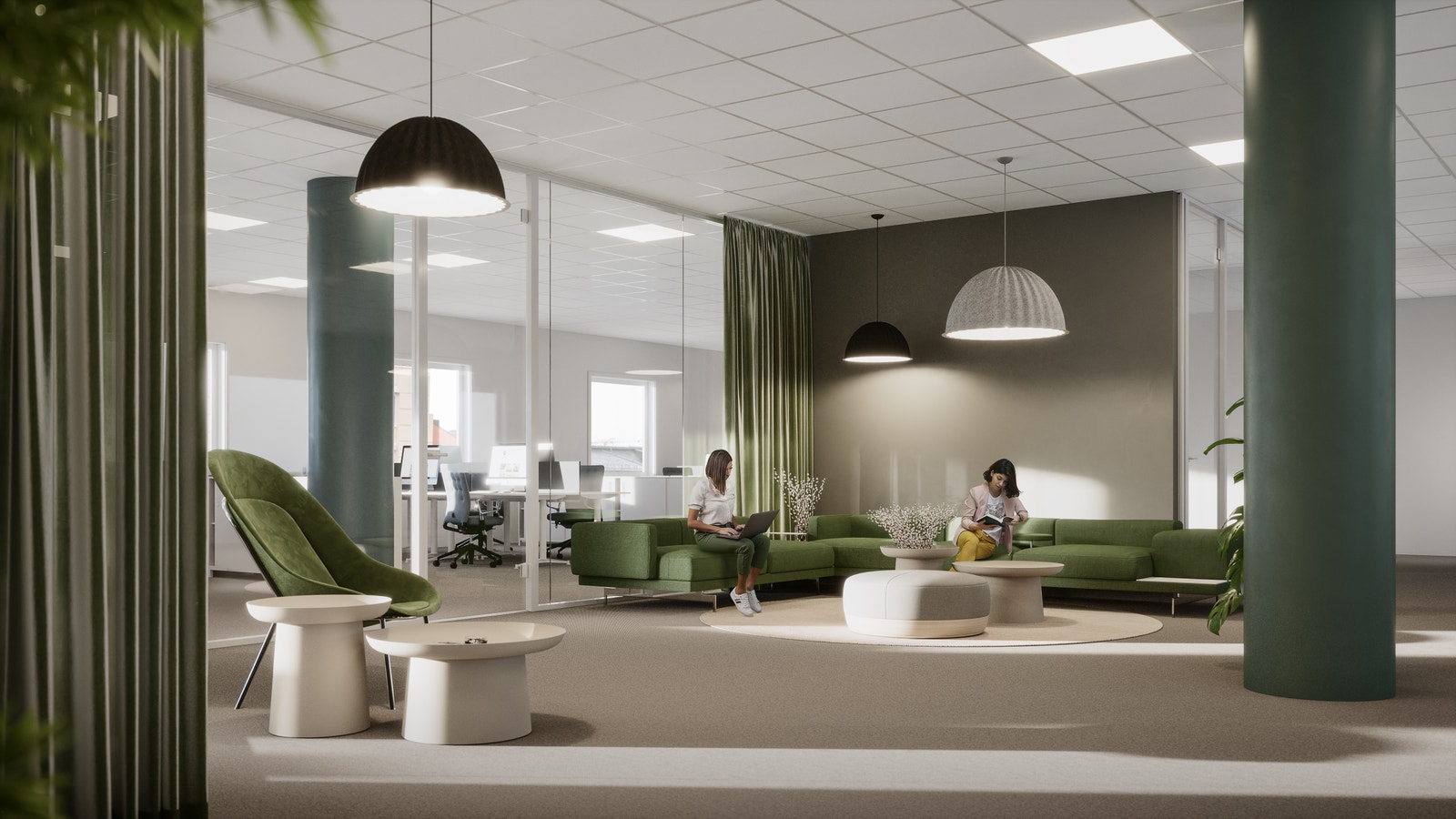 Illustrasjonsbilde fra lokalene Galleribilde