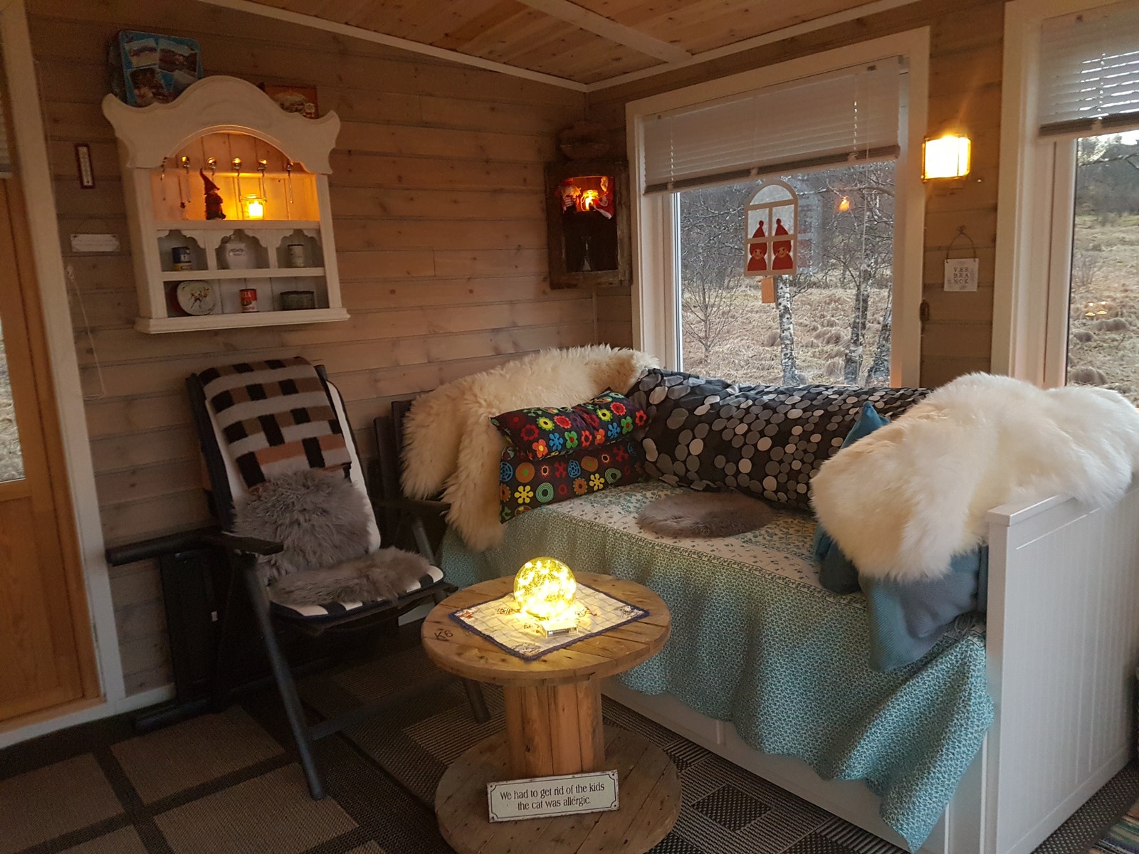 Fra vinterhagen Galleribilde