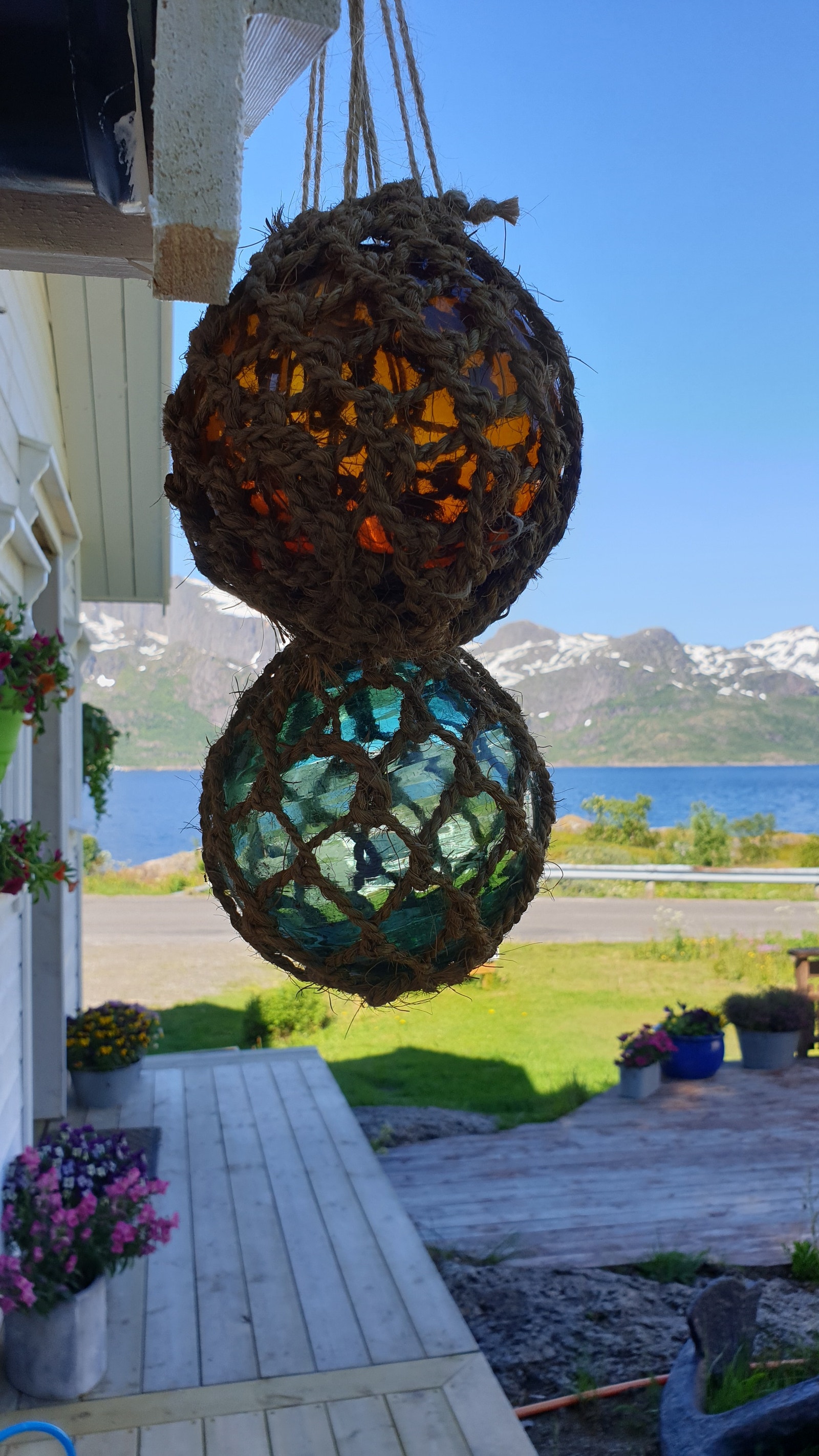 Utsikt fra trappa Galleribilde