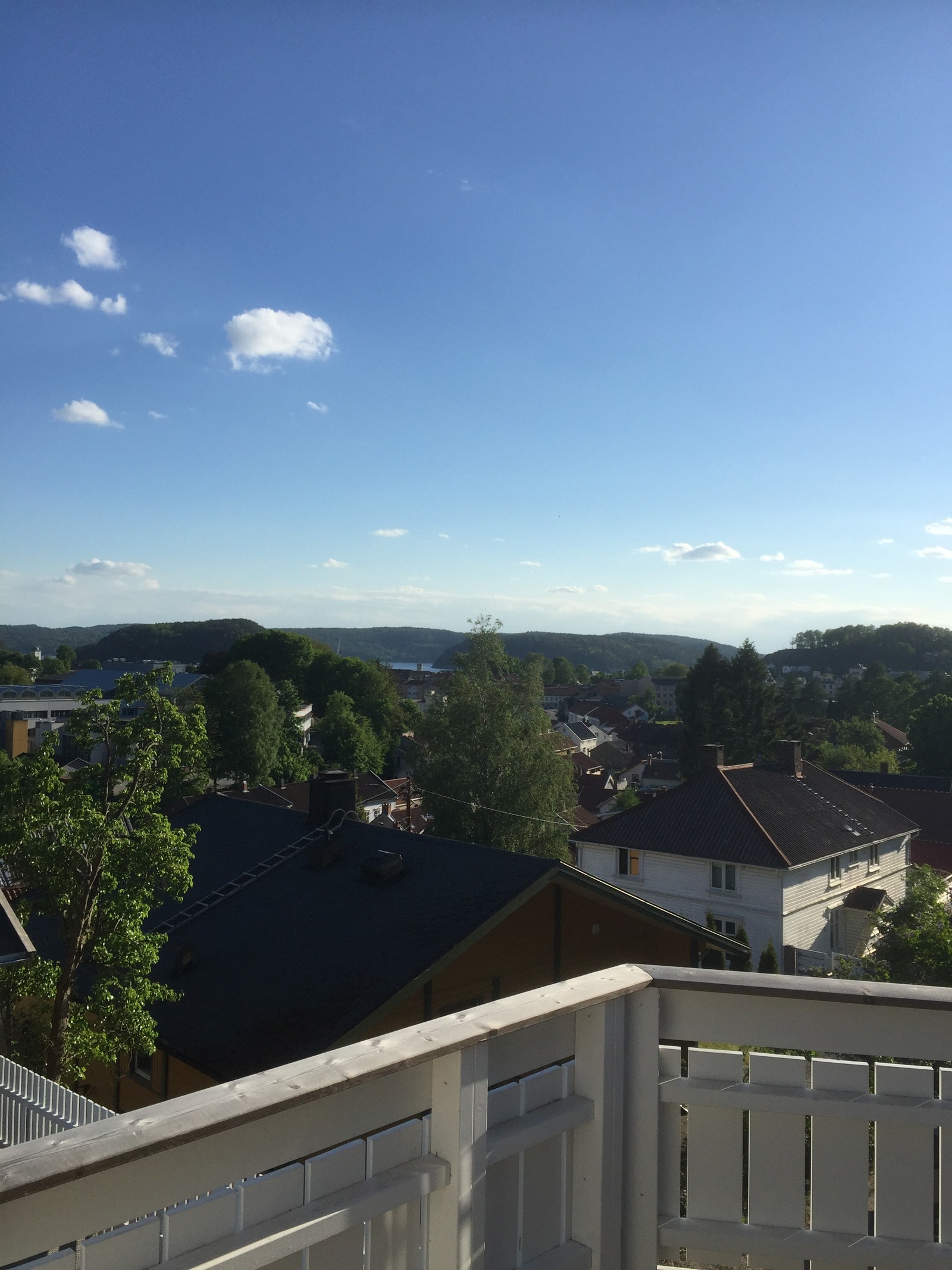 terrasse (utsikt mot byen) Galleribilde