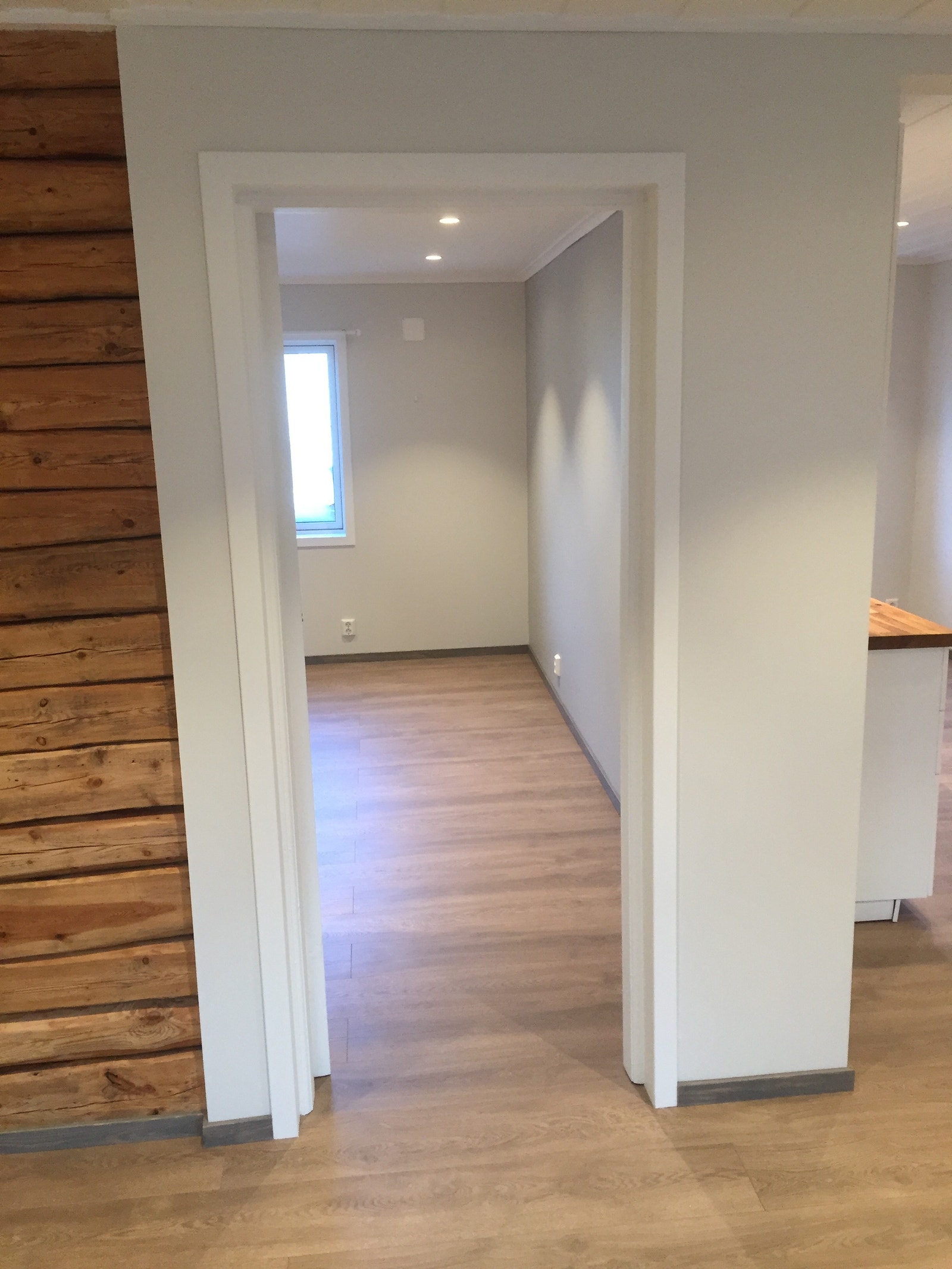 stue mot soverom Galleribilde