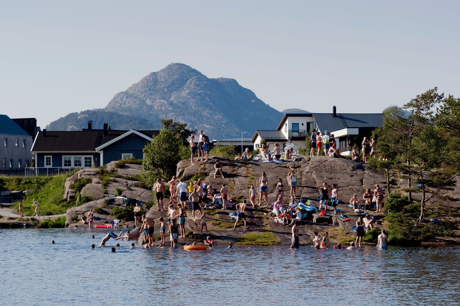 Knappen vannet. Galleribilde