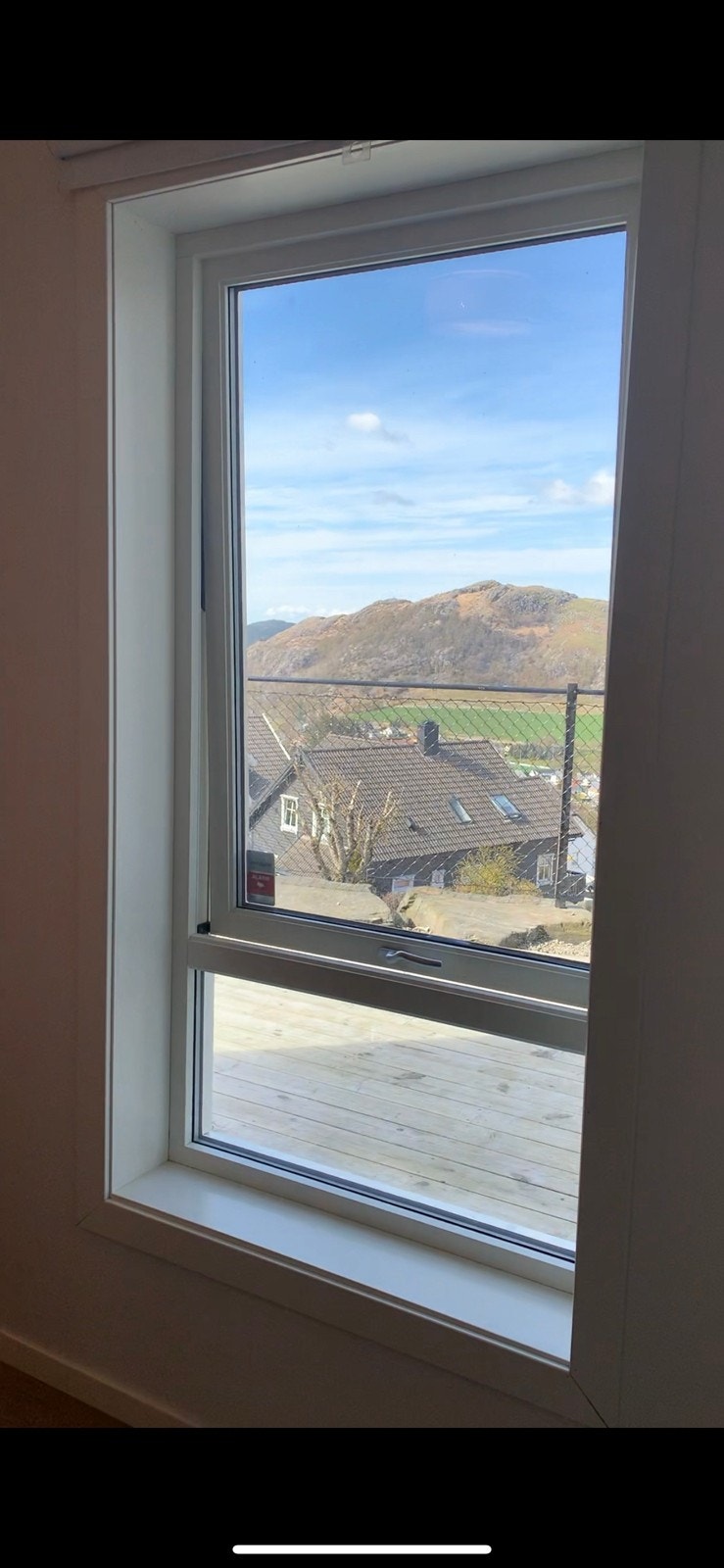 Utsikt fra soverom 1 Galleribilde