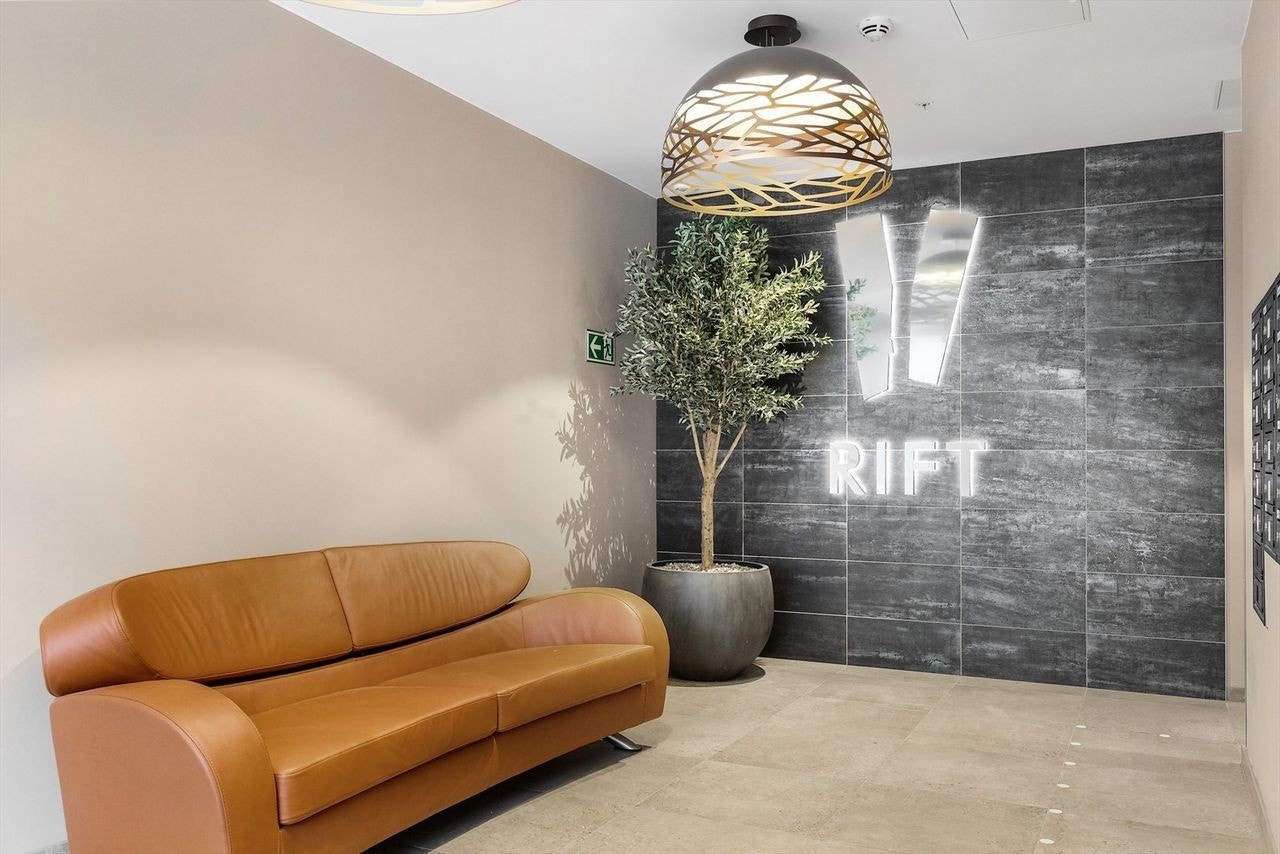 Fasjonabel og representativ inngangsparti Galleribilde