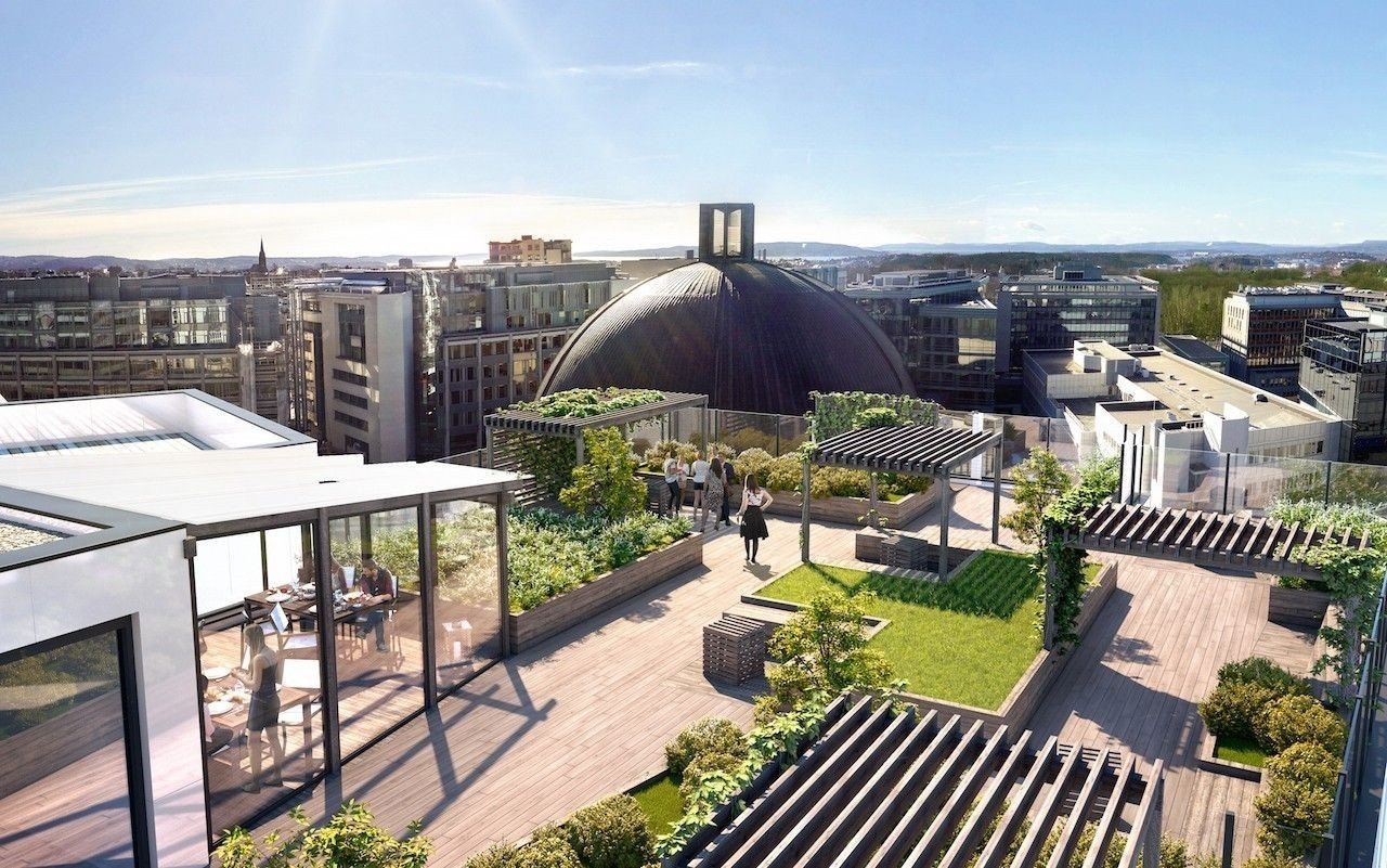 Takterrase Galleribilde