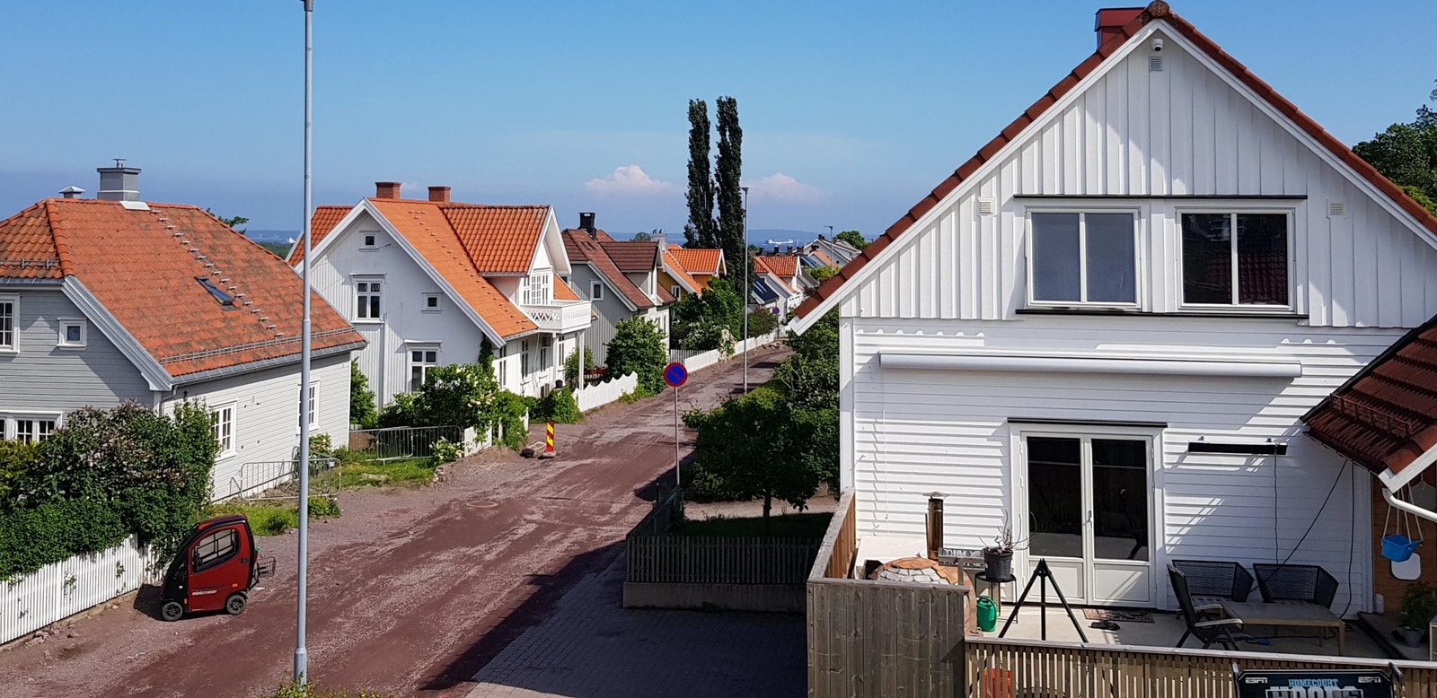 Utsikt mot Bastøya Galleribilde