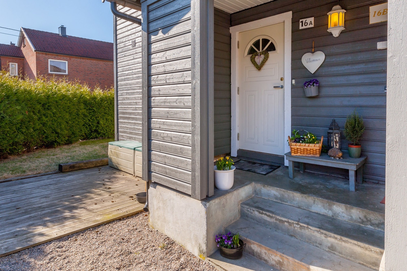 Inngangsparti Galleribilde