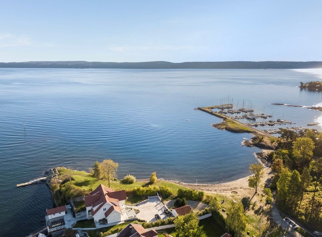 Gangavstand til badestrand Galleribilde