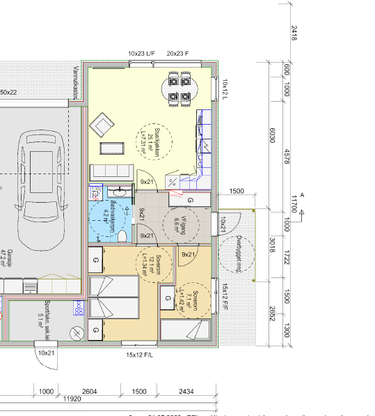 Gjennomtenkt planløsning Galleribilde