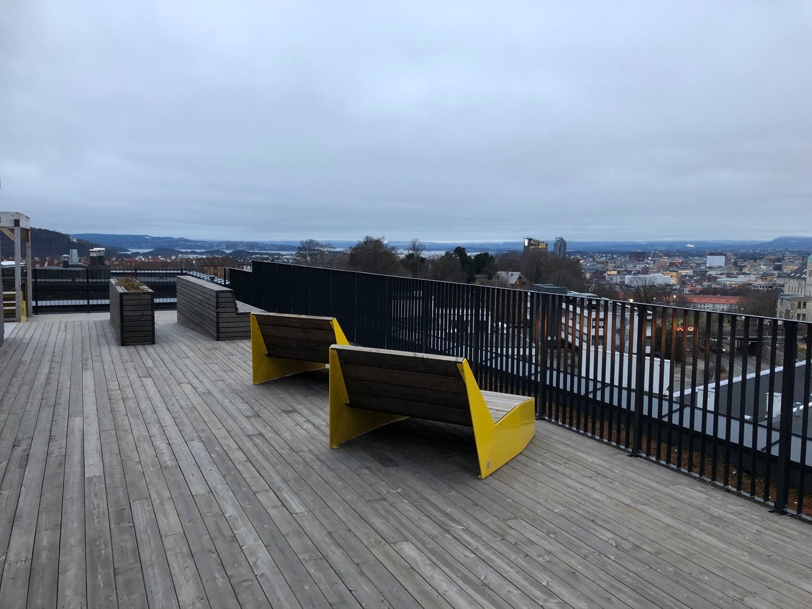 Felles takterrasse Galleribilde