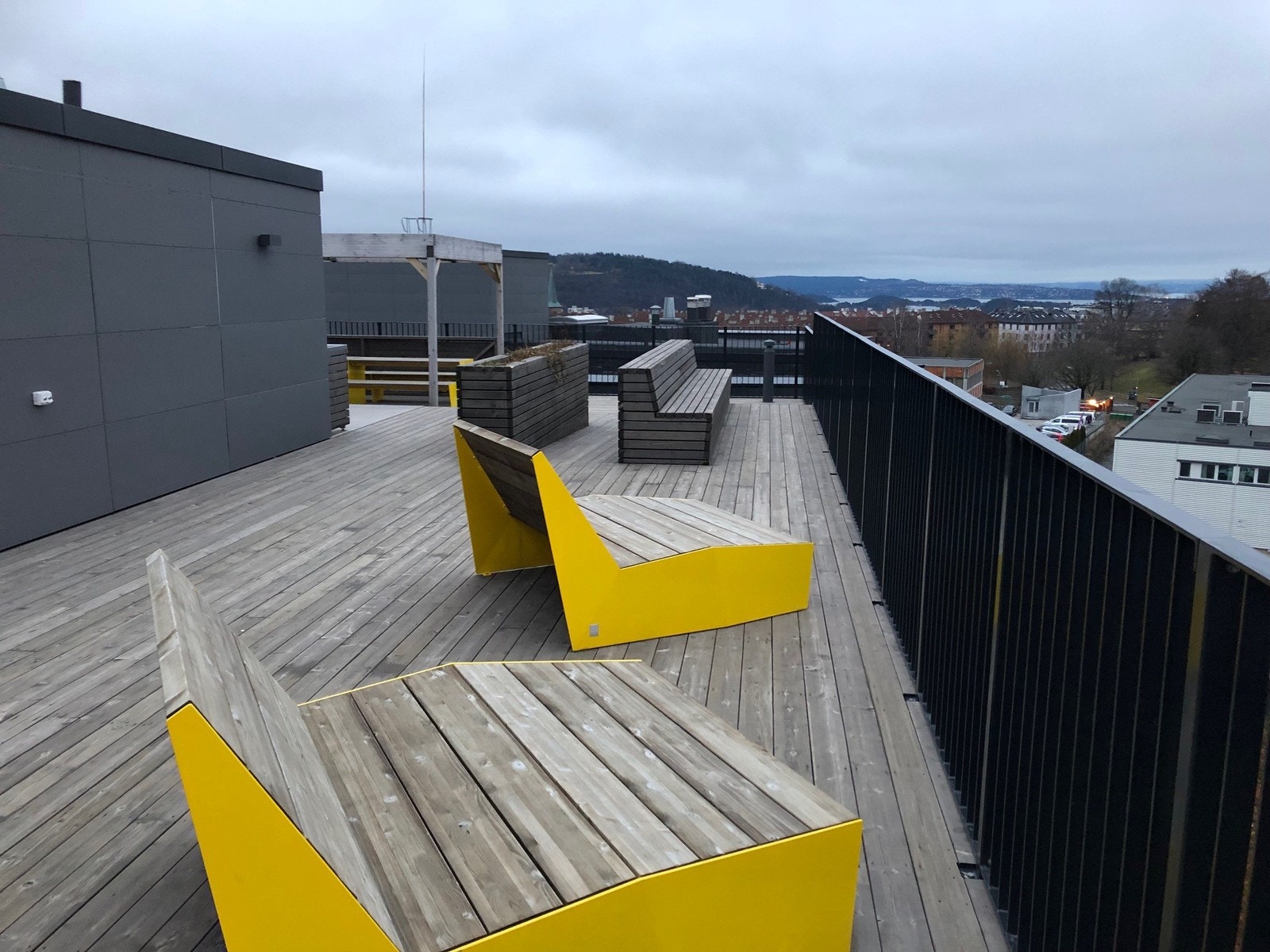 Felles takterrasse Galleribilde