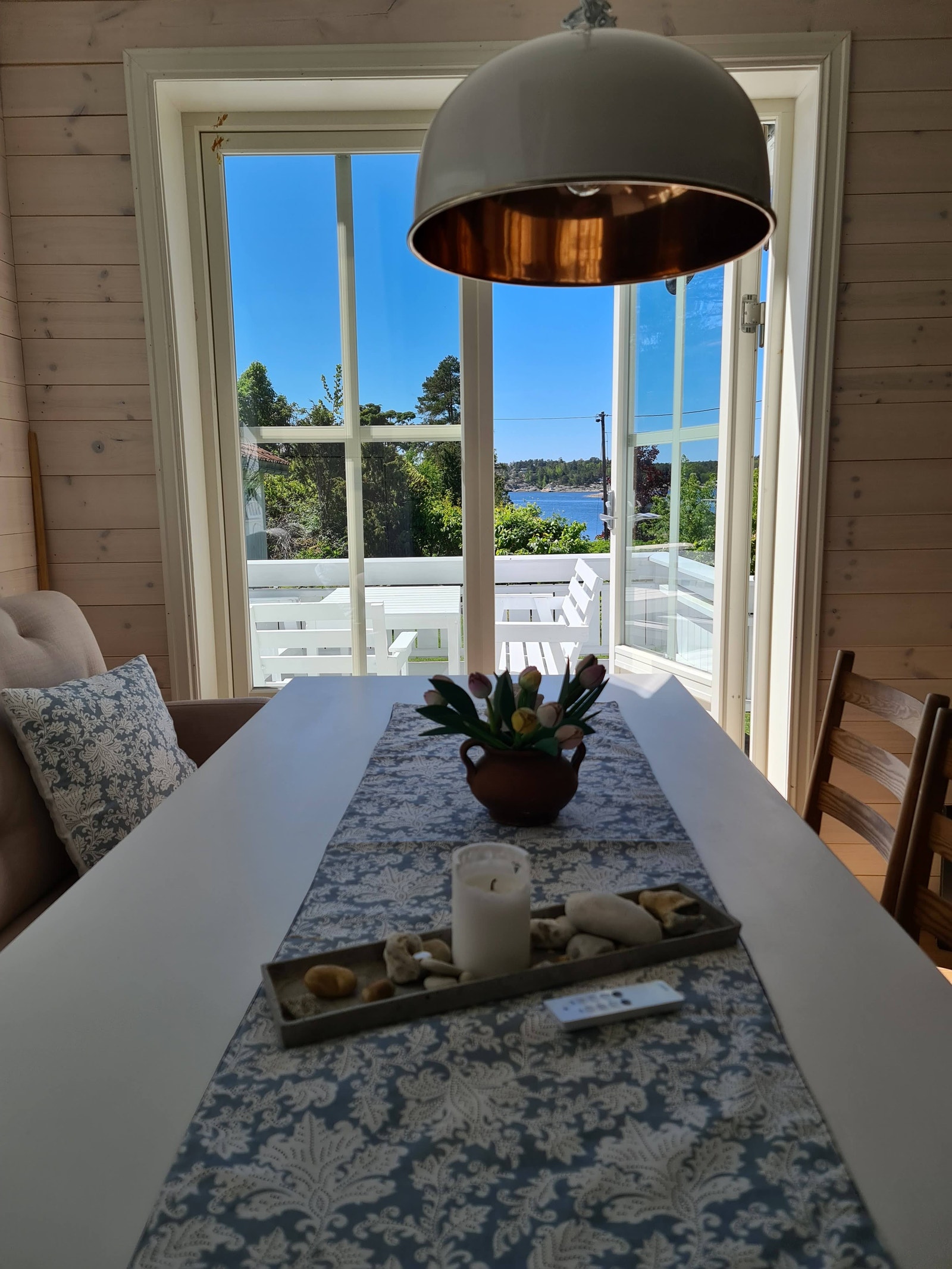 Utsikt fra spiseplass Galleribilde