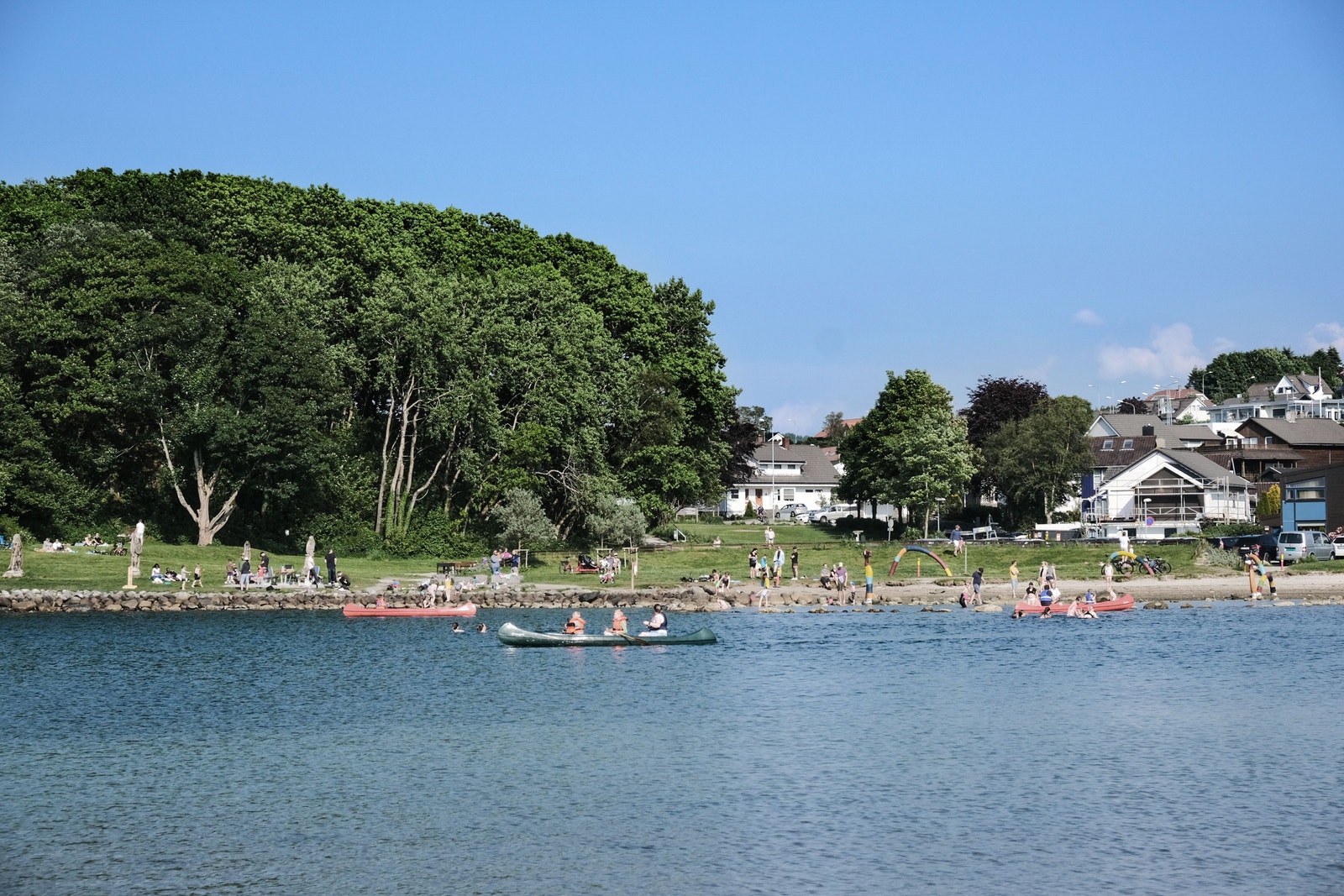Nærområde: badeplassen, Ormen Lange Galleribilde