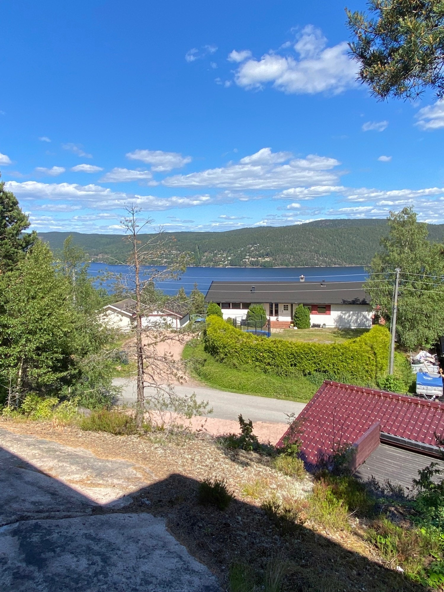 Utsikt fra veranda Galleribilde