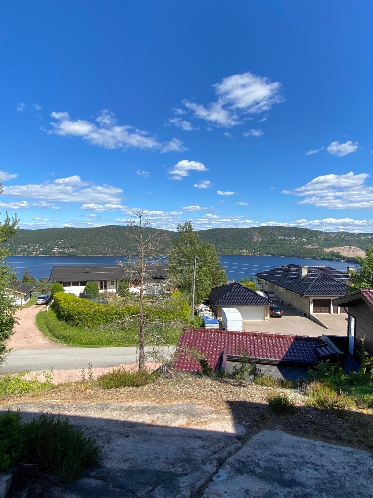 Utsikt fra veranda Galleribilde