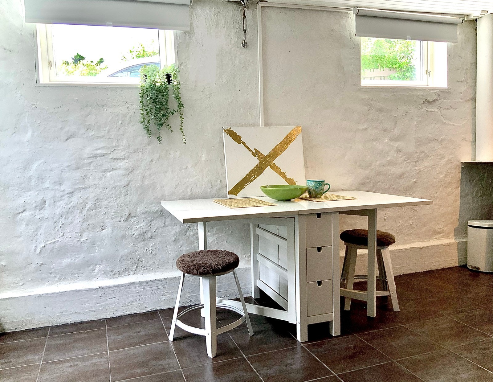 Spiseplass i samme rom. Galleribilde