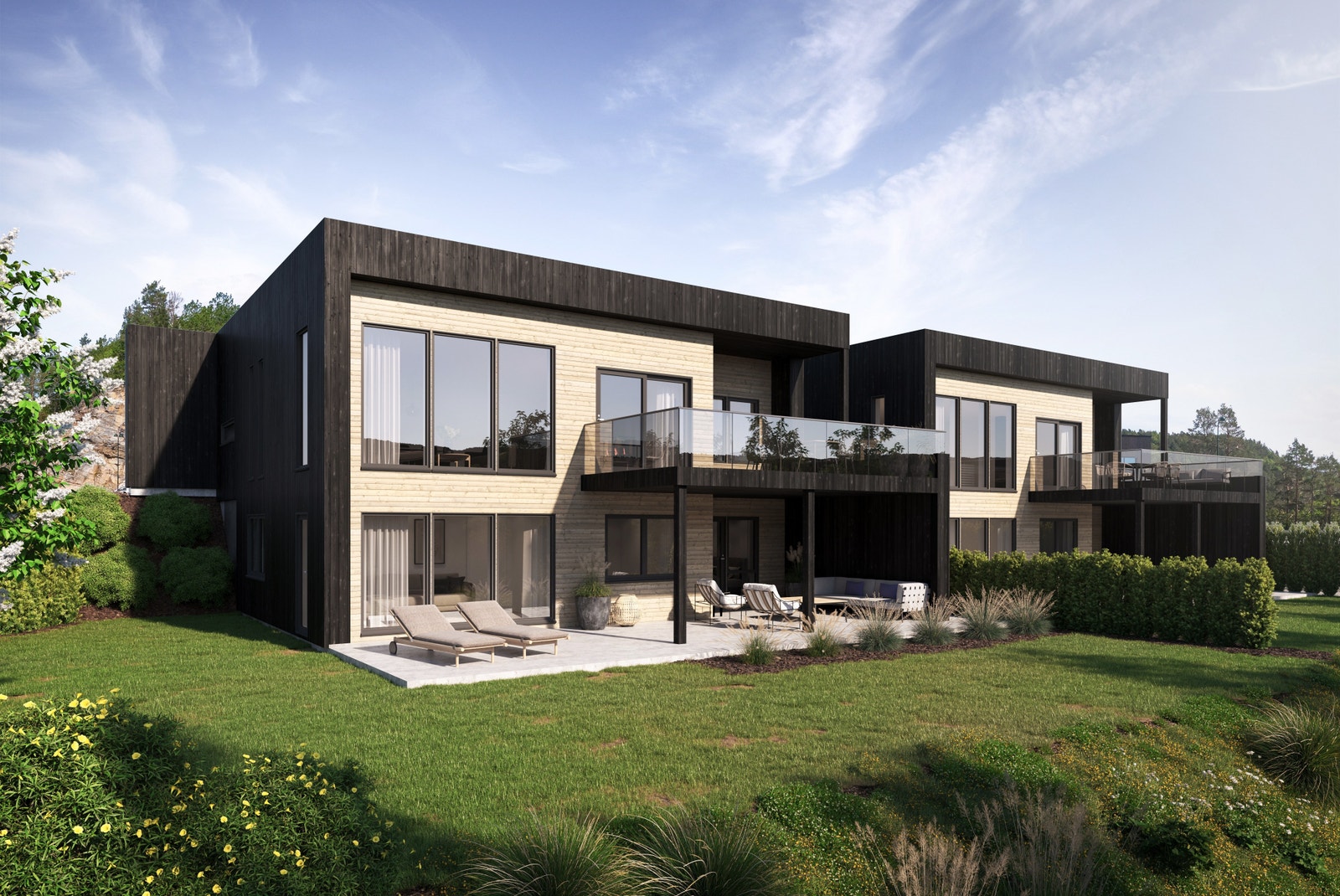 Moderne boliger med fantastisk beliggenhet Galleribilde