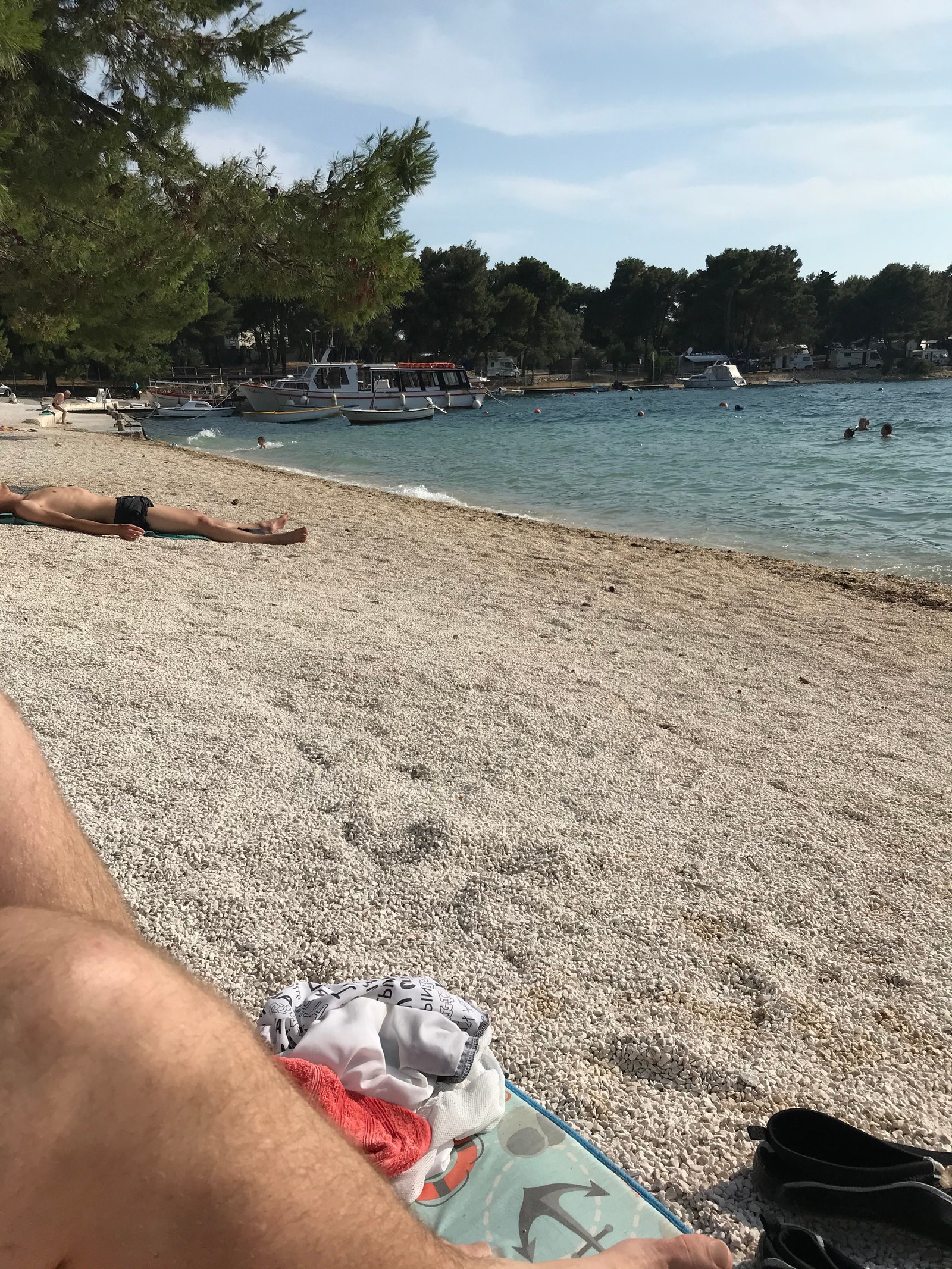 Stranden rett nedenfor Galleribilde