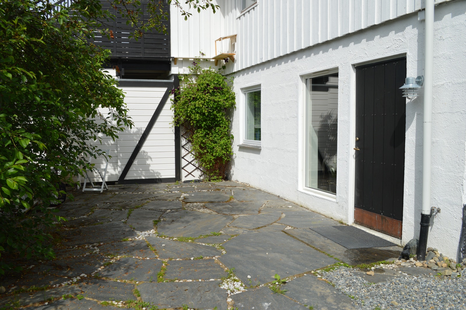 Uteområdet. Galleribilde