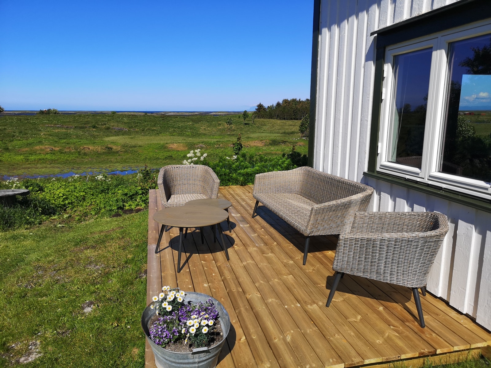 Ny terrasse (Utsikt mot nord) Galleribilde