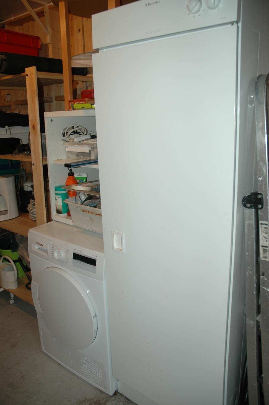 Tørketrommel og tørkeskap, høyskap Galleribilde