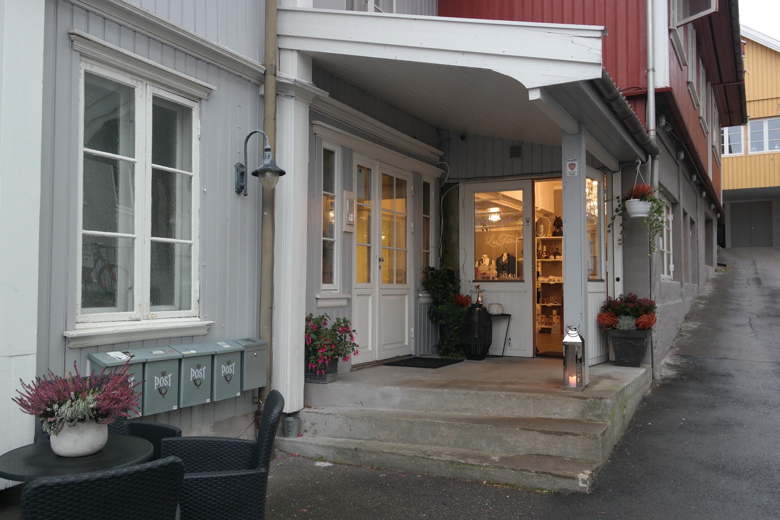 Inngangsparti Galleribilde