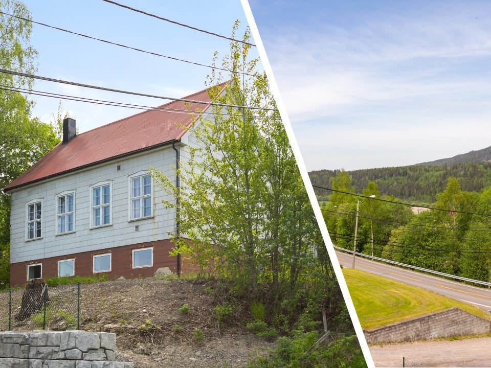 Velkommen til Steinerudbakken 2B. Spennende og unik eiendom søker en ny eier med pågangsmot. Galleribilde
